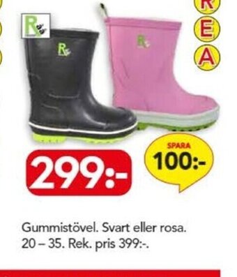 Bo Ohlsson Gummistövel Svart eller rosa erbjuda
