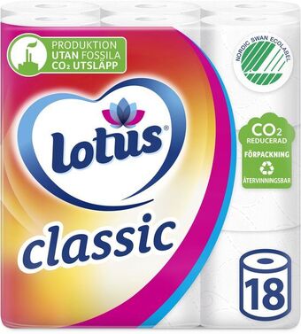Toalettpapper classic 18-p