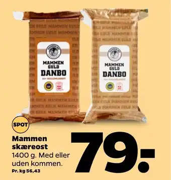 Netto Mammen skæreost erbjuda
