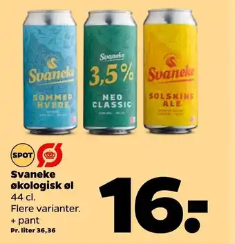Svaneke økologisk øl