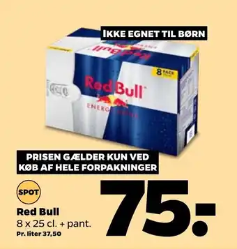 Netto Red bull erbjuda