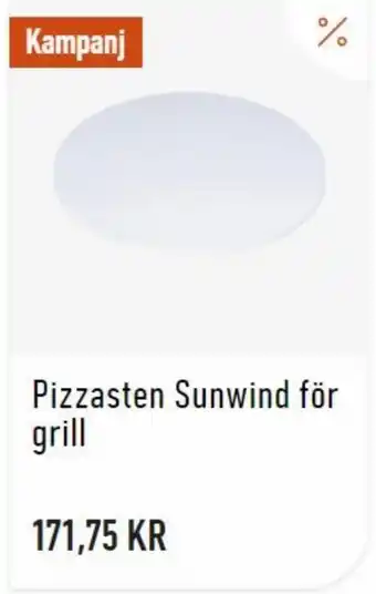Granngården Pizzasten sunwind för grill erbjuda