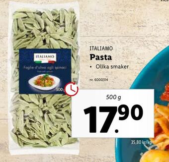 Lidl Pasta erbjuda