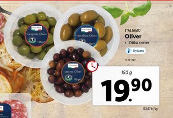 Lidl Oliver erbjuda