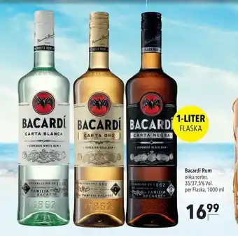 Citti Bacardi Rum erbjuda