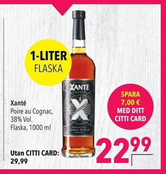 Citti Xanté erbjuda
