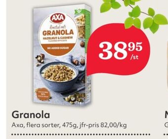 Hemköp Axa granola erbjuda