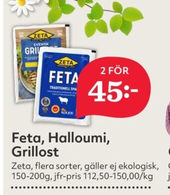Hemköp Zeta fetaost erbjuda