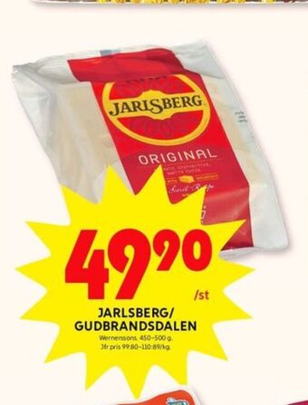 ICA Kvantum Wernerssons jarlsberg erbjuda