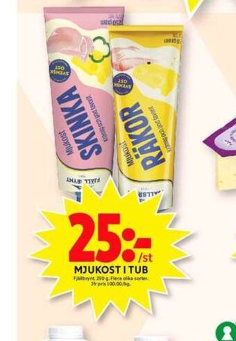 ICA Maxi Fjällbrynt mjukost erbjuda