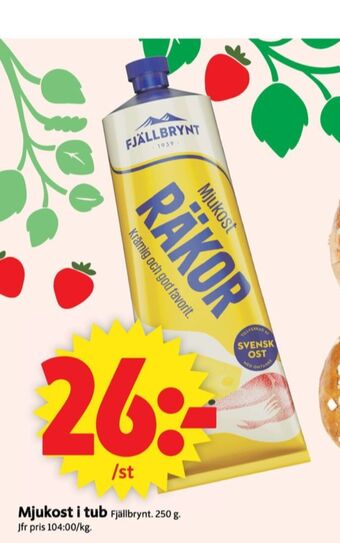 ICA Supermarket Fjällbrynt mjukost erbjuda