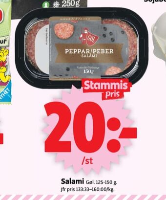 ICA Supermarket Gøl salami erbjuda