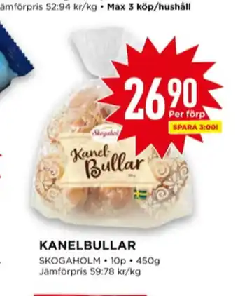 Willys Skogaholms bullar erbjuda