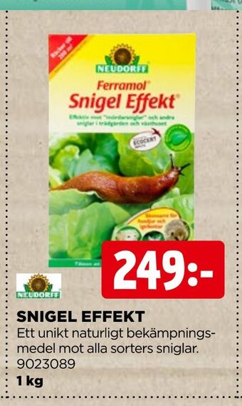 Jem&Fix Snigel effekt erbjuda