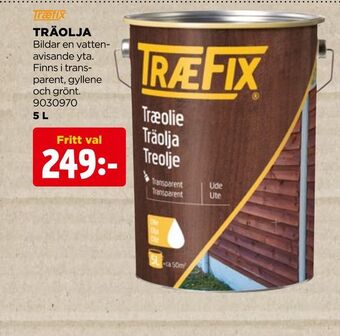 Jem&Fix Träolja erbjuda