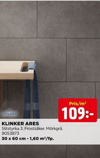 Jem&Fix Klinker ares erbjuda
