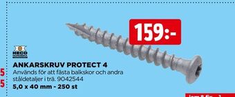 Ankarskruv protect 4