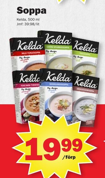 Pekås Kelda Soppa erbjuda