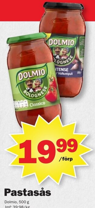 Pekås Pastasås erbjuda