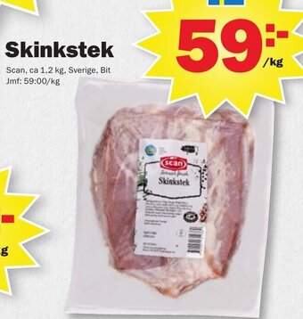 Pekås Skinkstek erbjuda