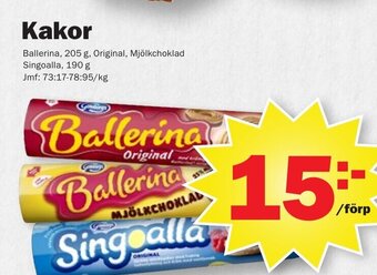 Pekås Kakor erbjuda
