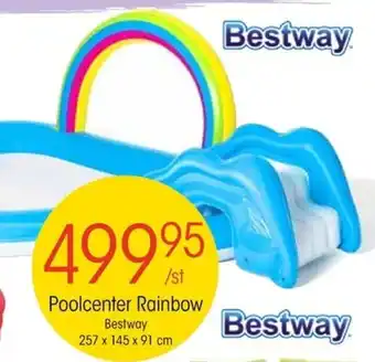 EKO Bestway Poolcenter Rainbow erbjuda