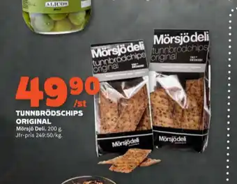 Stora Coop Mörsjö deli tunnbröd erbjuda