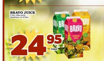 Bonum Matmarknad Bravo juice erbjuda