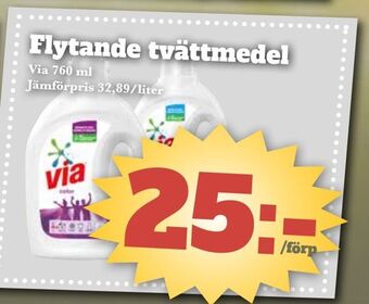 Flytande tvättmedel