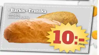 Bonum Matmarknad Barkis • Franska erbjuda