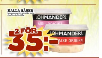 Bonum Matmarknad Kalla såser erbjuda