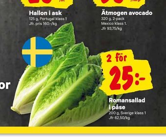 City Gross Romansallad i påse erbjuda