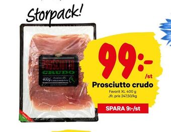 City Gross Prosciutto crudo erbjuda