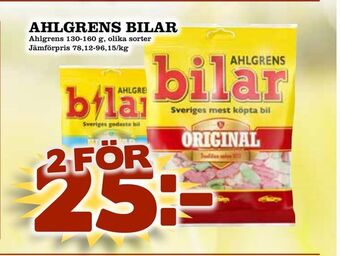 Din Mat Ahlgrens bilar erbjuda
