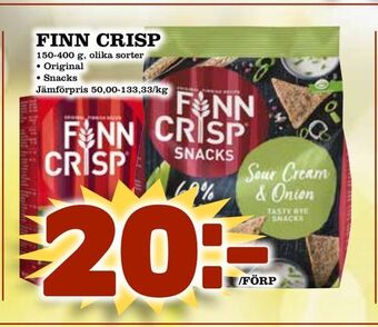 Din Mat Finn crisp erbjuda