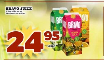 Din Mat Bravo juice erbjuda