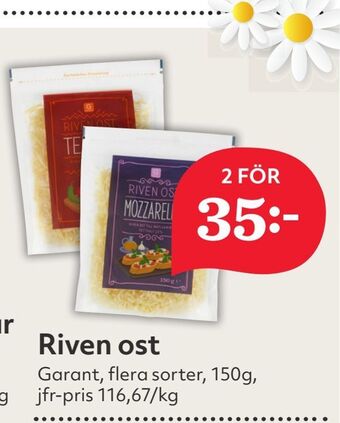 Hemköp Riven ost erbjuda
