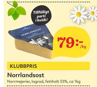 Hemköp Norrlandsost erbjuda