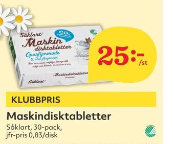Hemköp Maskindisktabletter erbjuda
