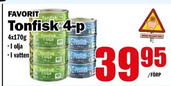 Matdax Tonfisk 4-p erbjuda