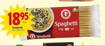 Matöppet Spaghetti erbjuda