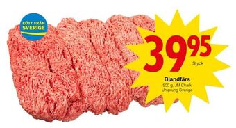 Matöppet Blandfärs erbjuda