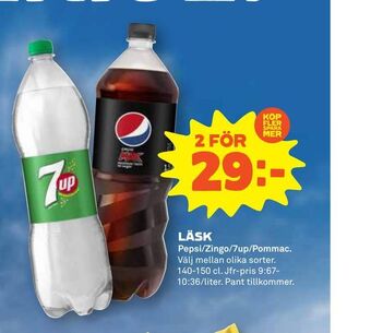 Stora Coop Läsk erbjuda