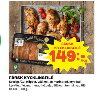 Coop Extra Färsk kycklingfilé erbjuda