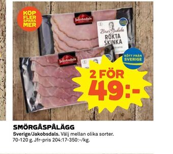 Coop Extra Smörgåspålägg erbjuda