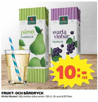 Coop Frukt- och bärdryck erbjuda