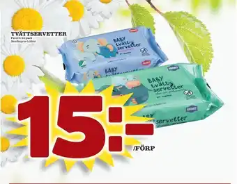 Tvättservetter