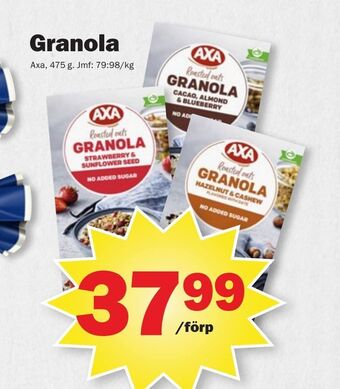 Pekås Granola erbjuda