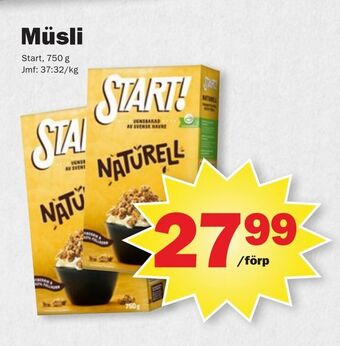 Pekås Müsli erbjuda