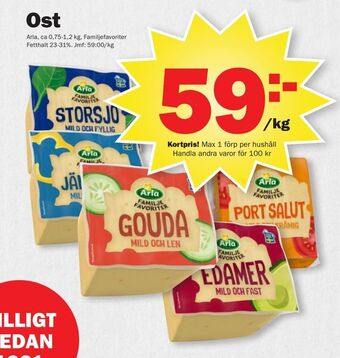 Pekås Ost erbjuda